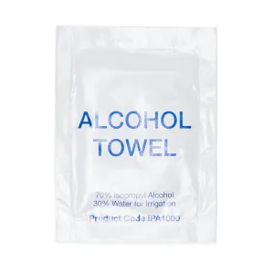 Alcohol Towel Sachets (100)