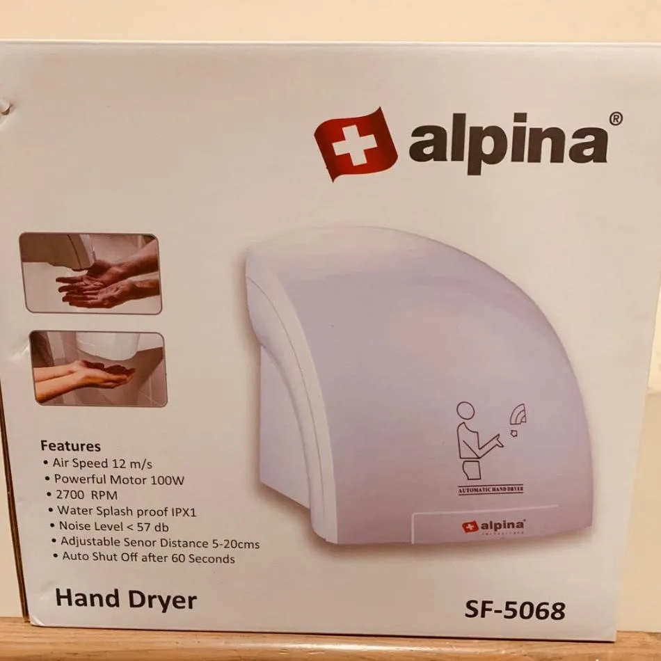 Alpina Automatic Hand Dryer