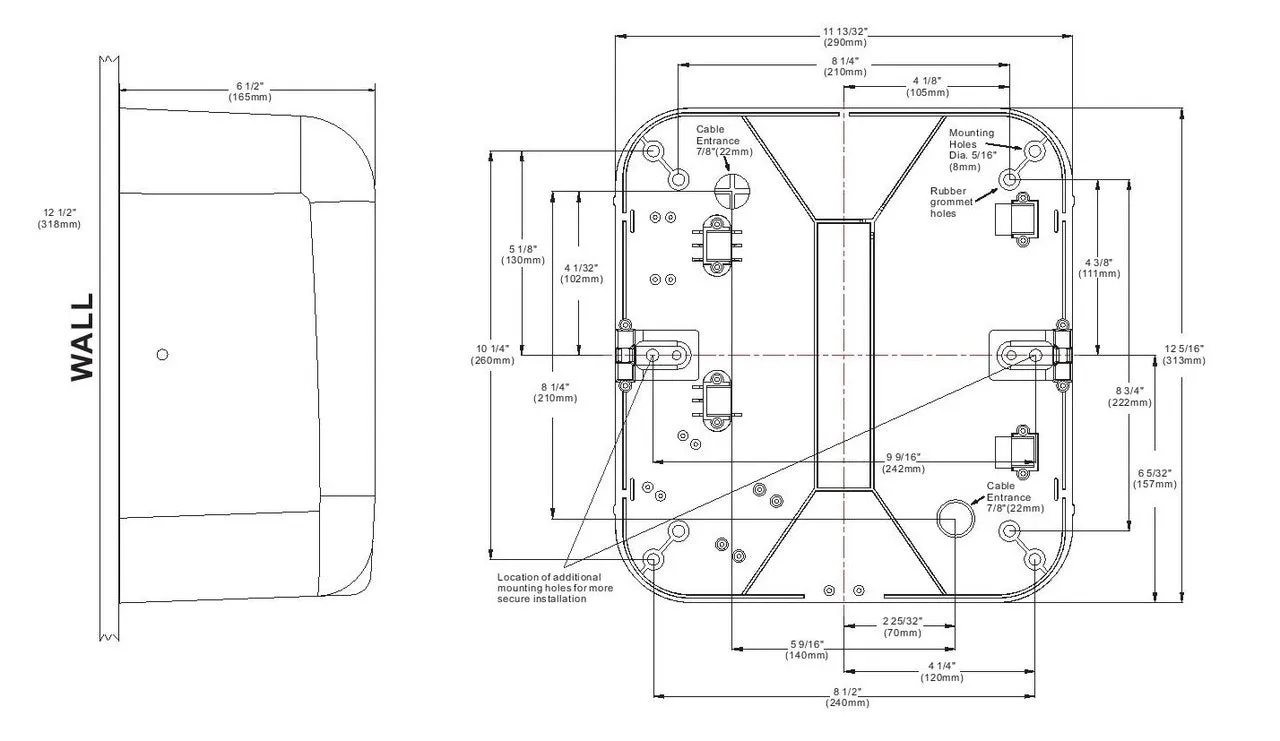 ALPINE® 400-10-WHI HEMLOCK™ Stainless Steel White High-Speed Hand Dryer