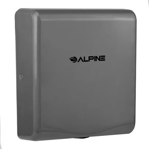 ALPINE® 405-10-GRY WILLOW™ ADA Compliant Gray Stainless Steel High-Speed Hand Dryer