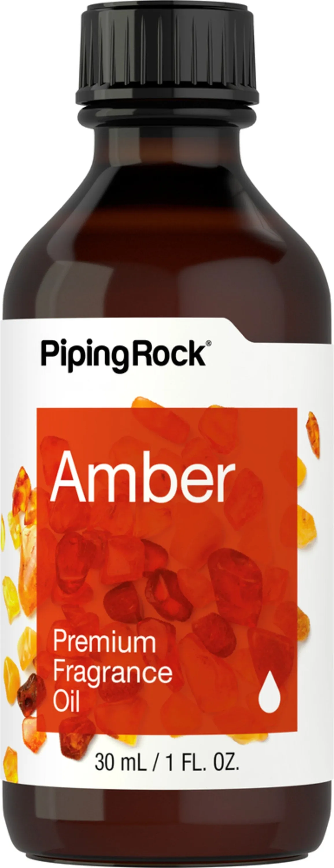 Amber Premium Fragrance Oil, 1 fl oz (30 mL) Dropper Bottle