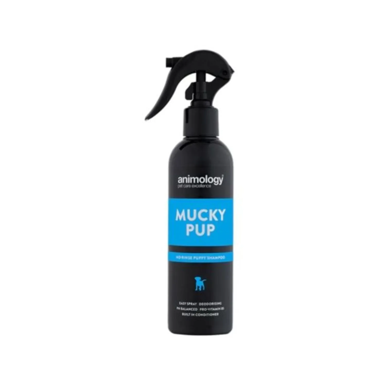 Animology 250ml Mucky Pup No Rinse Shampoo