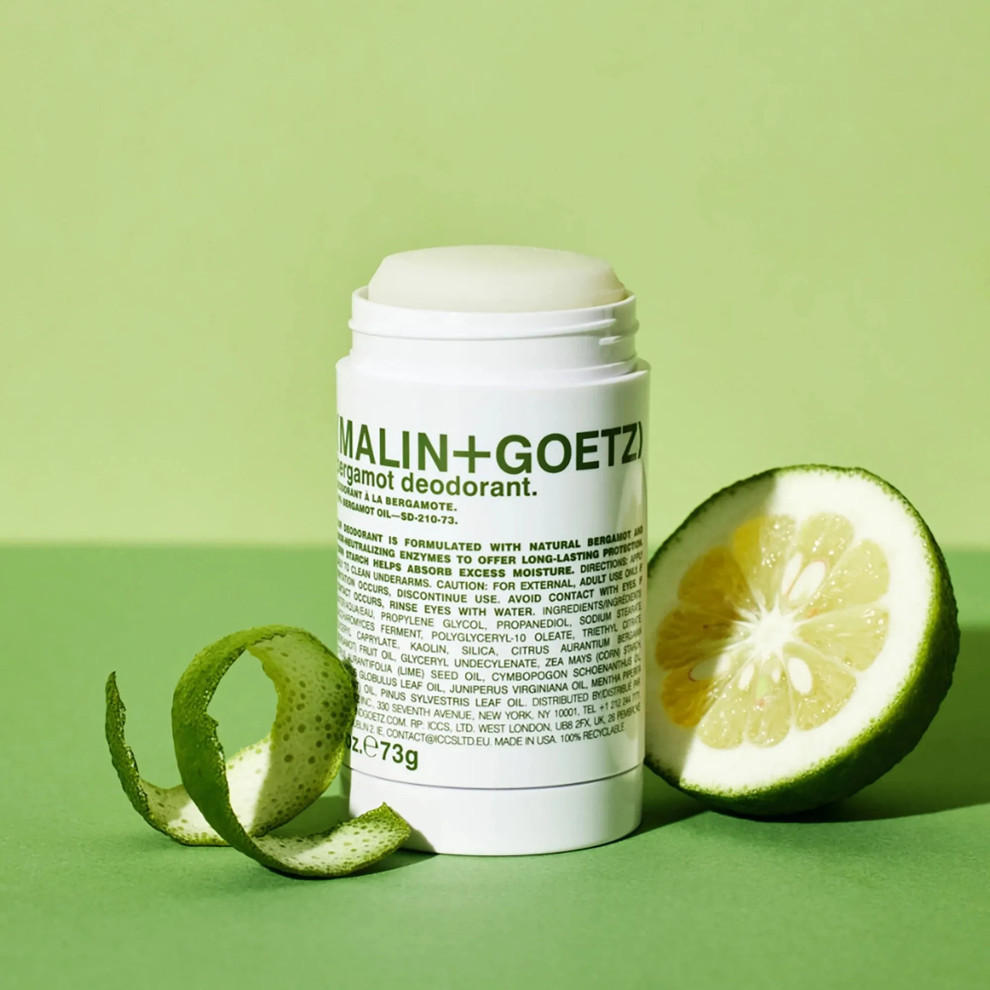 Bergamot Deodorant | Stick | by Malin Goetz