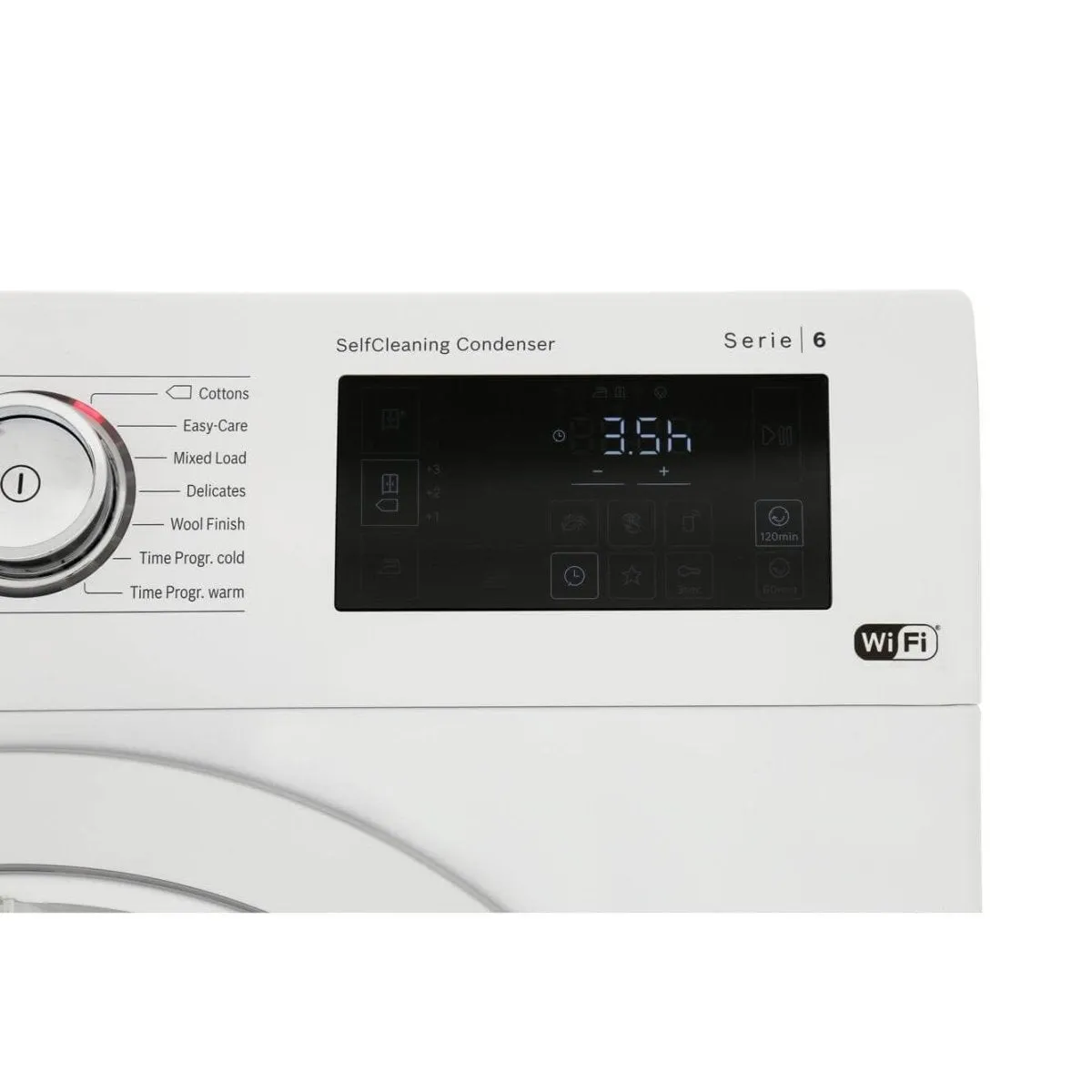 Bosch WTWH7660GB 9kg Condenser Tumble Dryer with Heat Pump - White