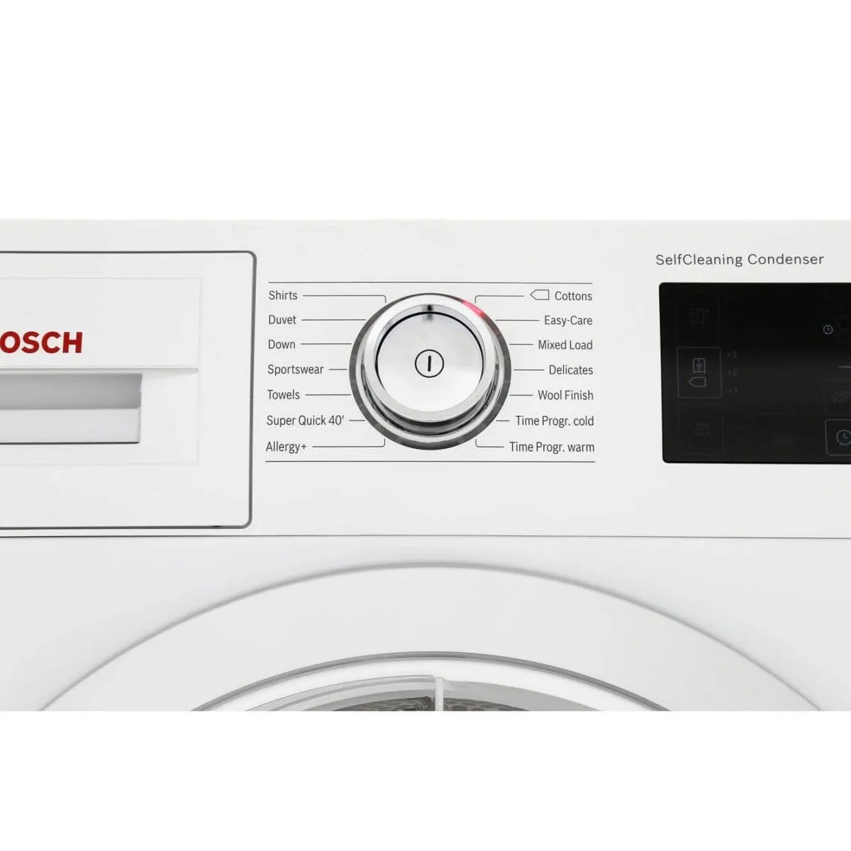 Bosch WTWH7660GB 9kg Condenser Tumble Dryer with Heat Pump - White