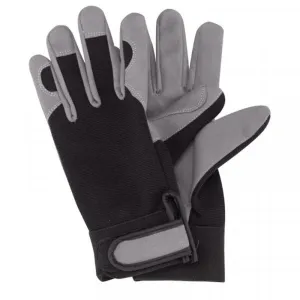 Briers Large Grey Advanced Smart Gardner's Gloves