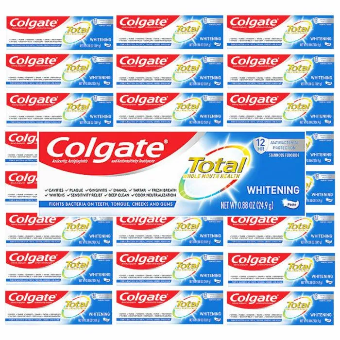 Colgate - Total Whitening - 0.88 oz - 24 Pack