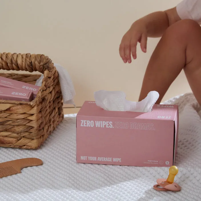 Dry Baby Wipe