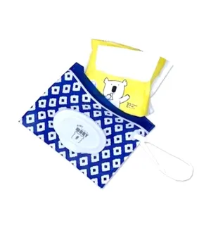 Dry Wipes Pouch - Blue