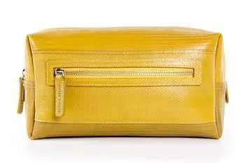 Elvis & Kresse Yellow Fire Hose Collection - Large Wash Bag