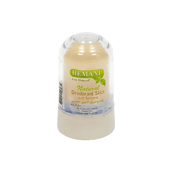 HEMANI NATURAL DEODORANT STICK WITH TURMERIC 70GM