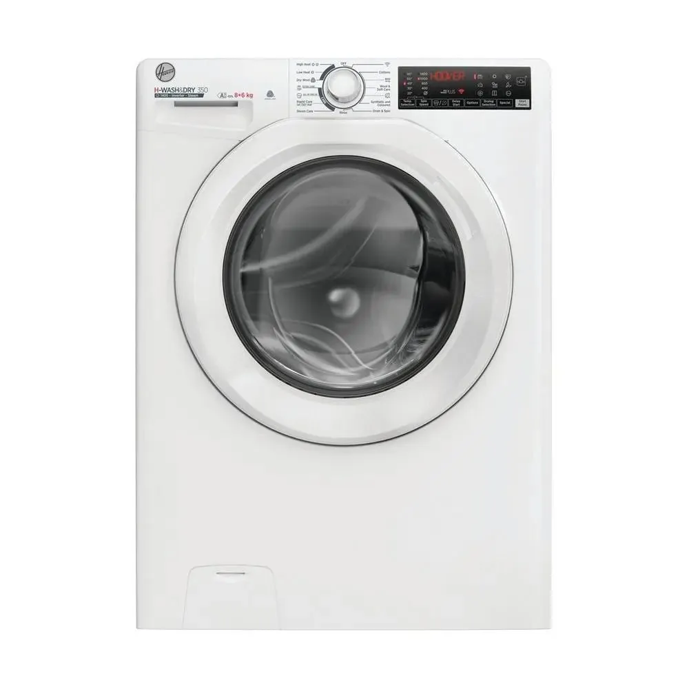 Hoover H3DPS4866TAM6 8kg/6kg 1400 Spin Washer Dryer - White