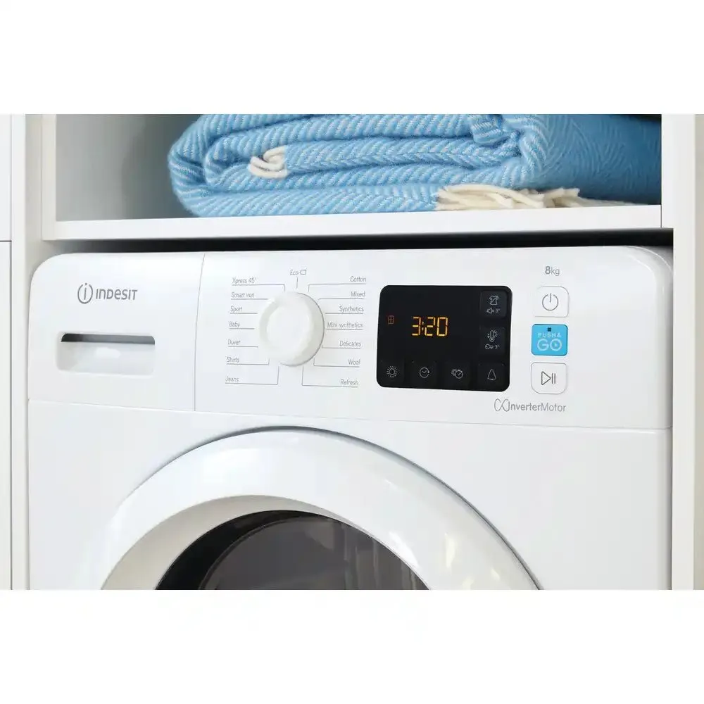 Indesit YTM1183XUK Freestanding Heat Pump Tumble Dryer, 8 Kg 59.5cm Wide - White