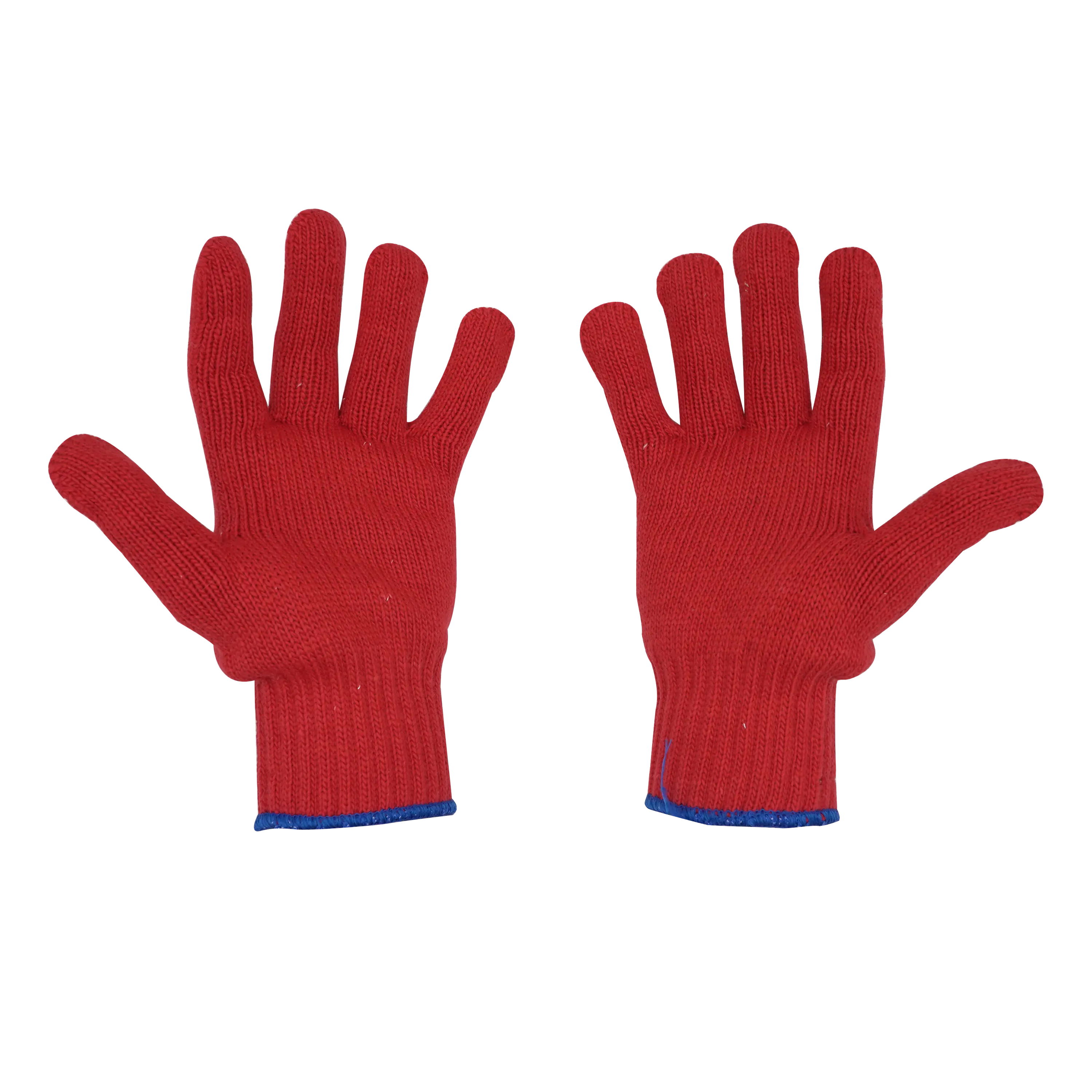 Joy Fish Red Nylon/polyester Gloves - Commercial grade