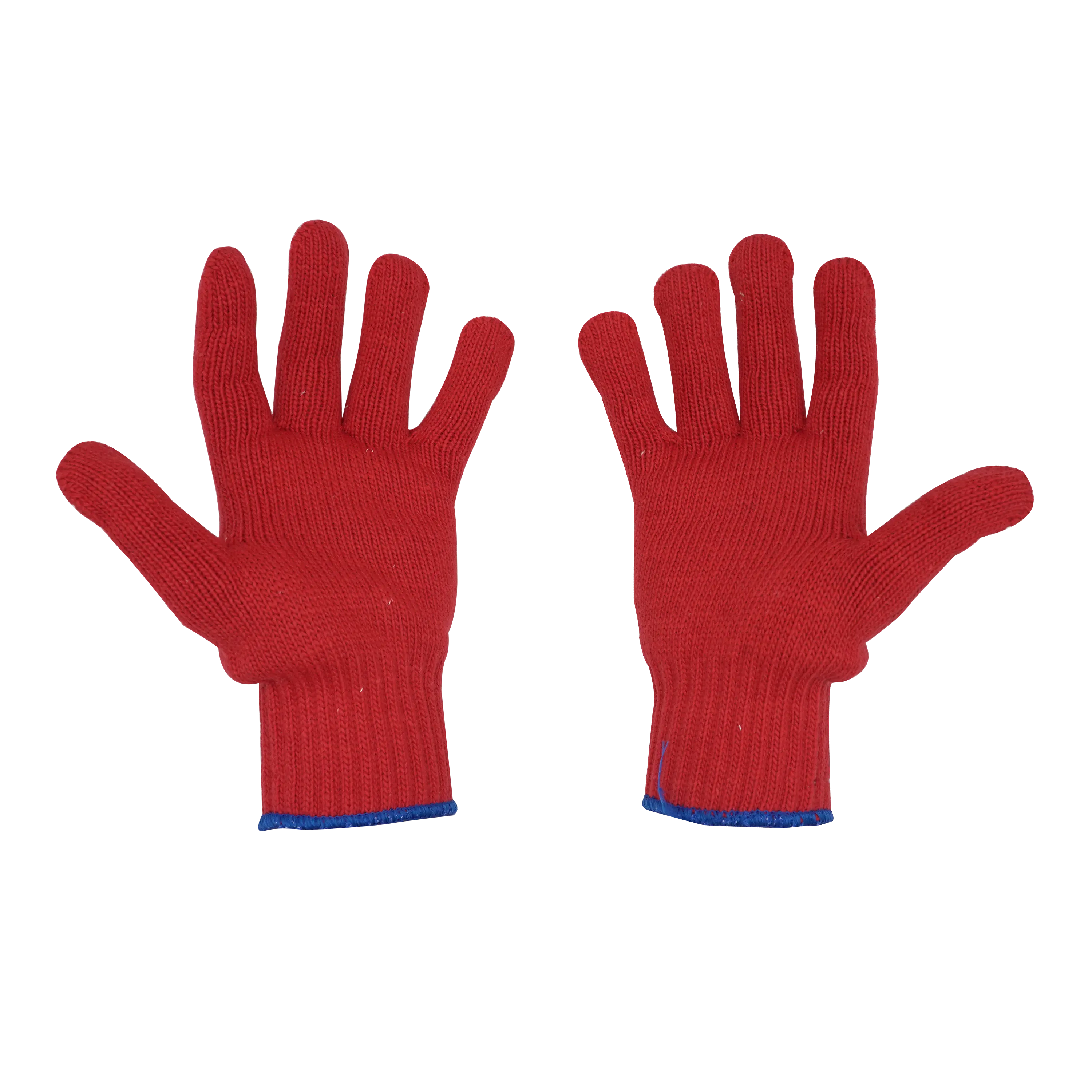 Joy Fish Red Nylon/polyester Gloves - Commercial grade