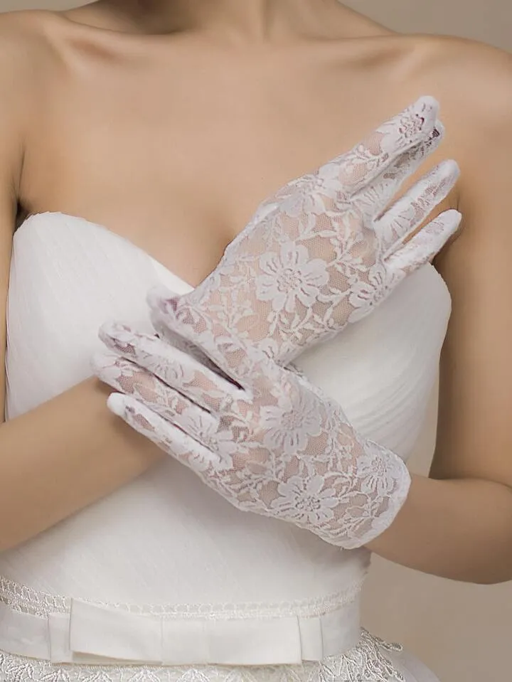 Lace Gloves - Short