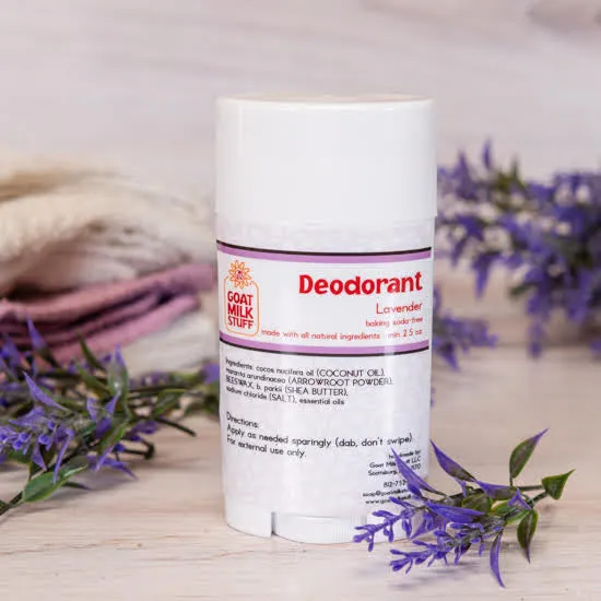 Lavender Baking Soda Free Deodorant