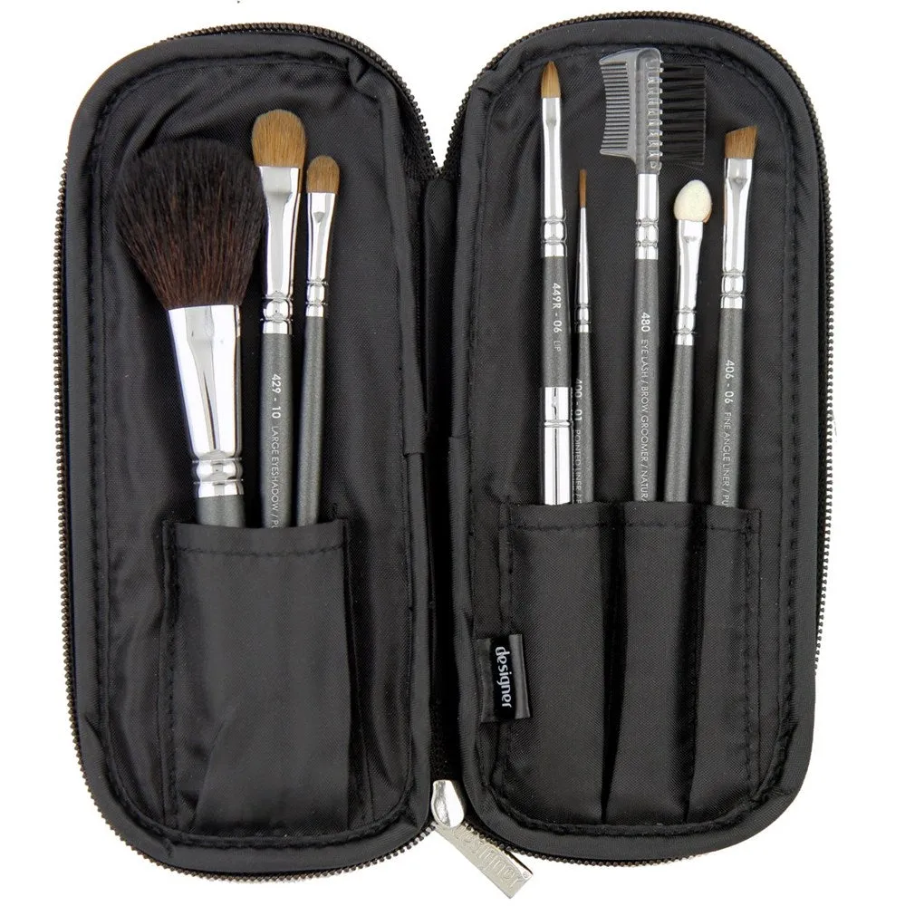 Makeup Brush Kit Essentials - 8 Piece