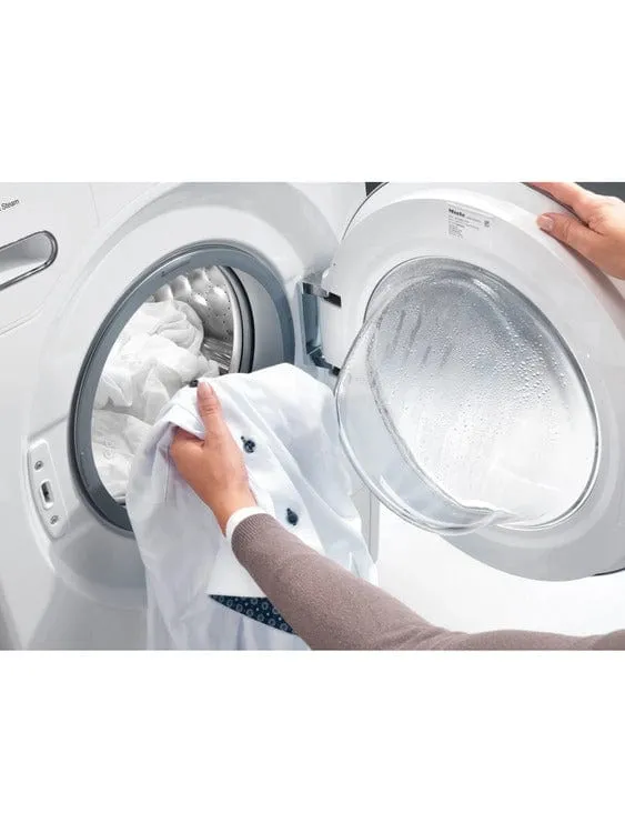 Miele WTD165 Freestanding Washer Dryer, 8kg/5kg Load, 1500rpm Spin, White