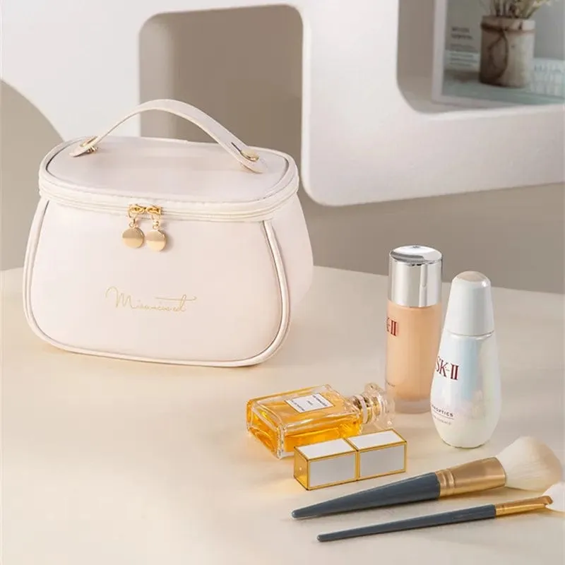 PU Leather Travel Makeup Bag