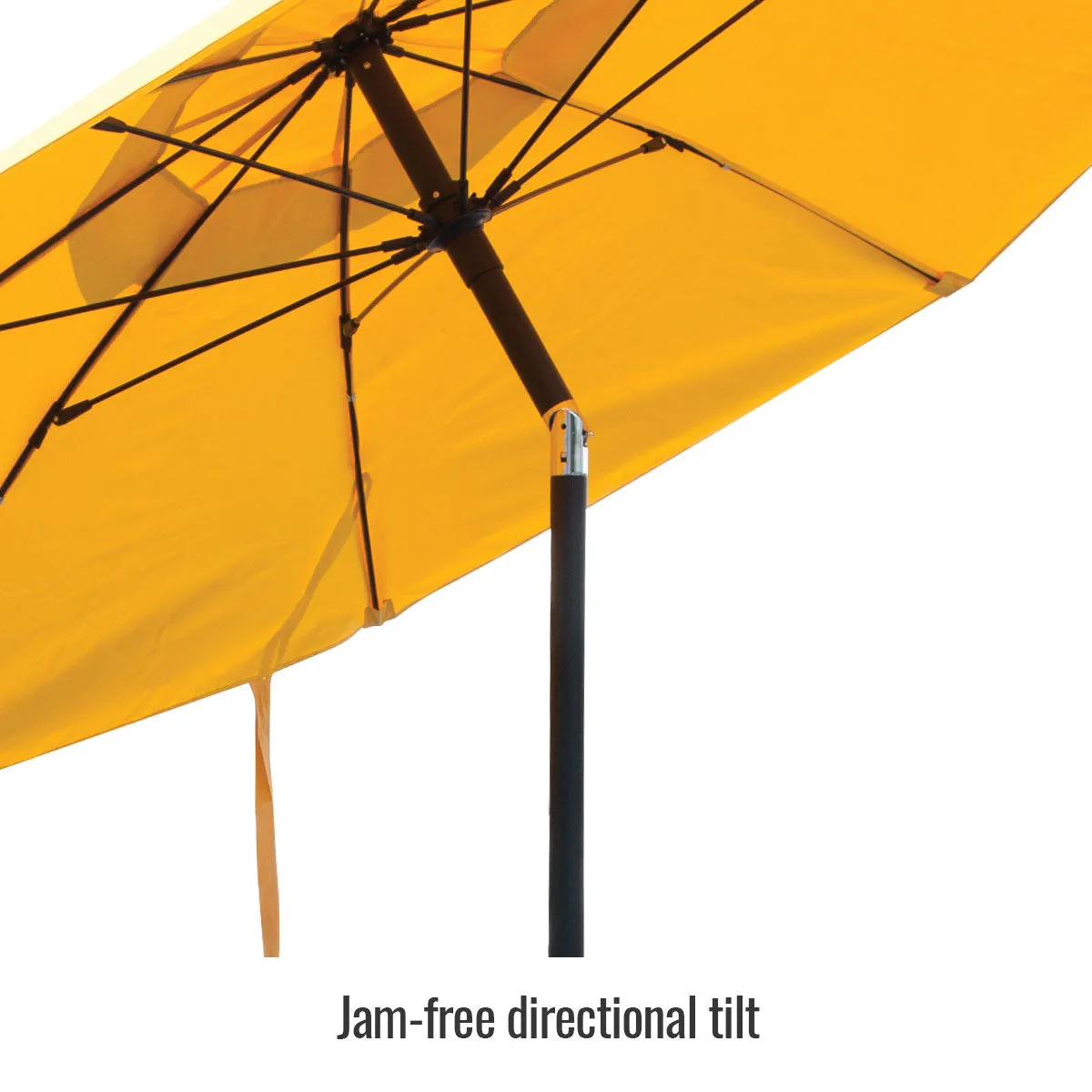 Revco UB100 Yellow Flame-Resistant Industrial Welding Umbrella