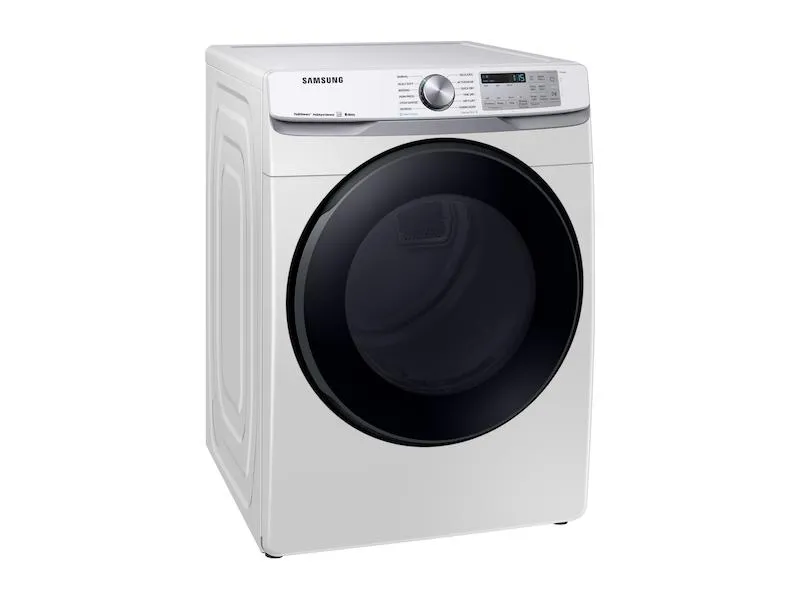 Samsung DVG50R8500W 7.5 cu. ft. Smart Gas Dryer with Steam Sanitize  in White