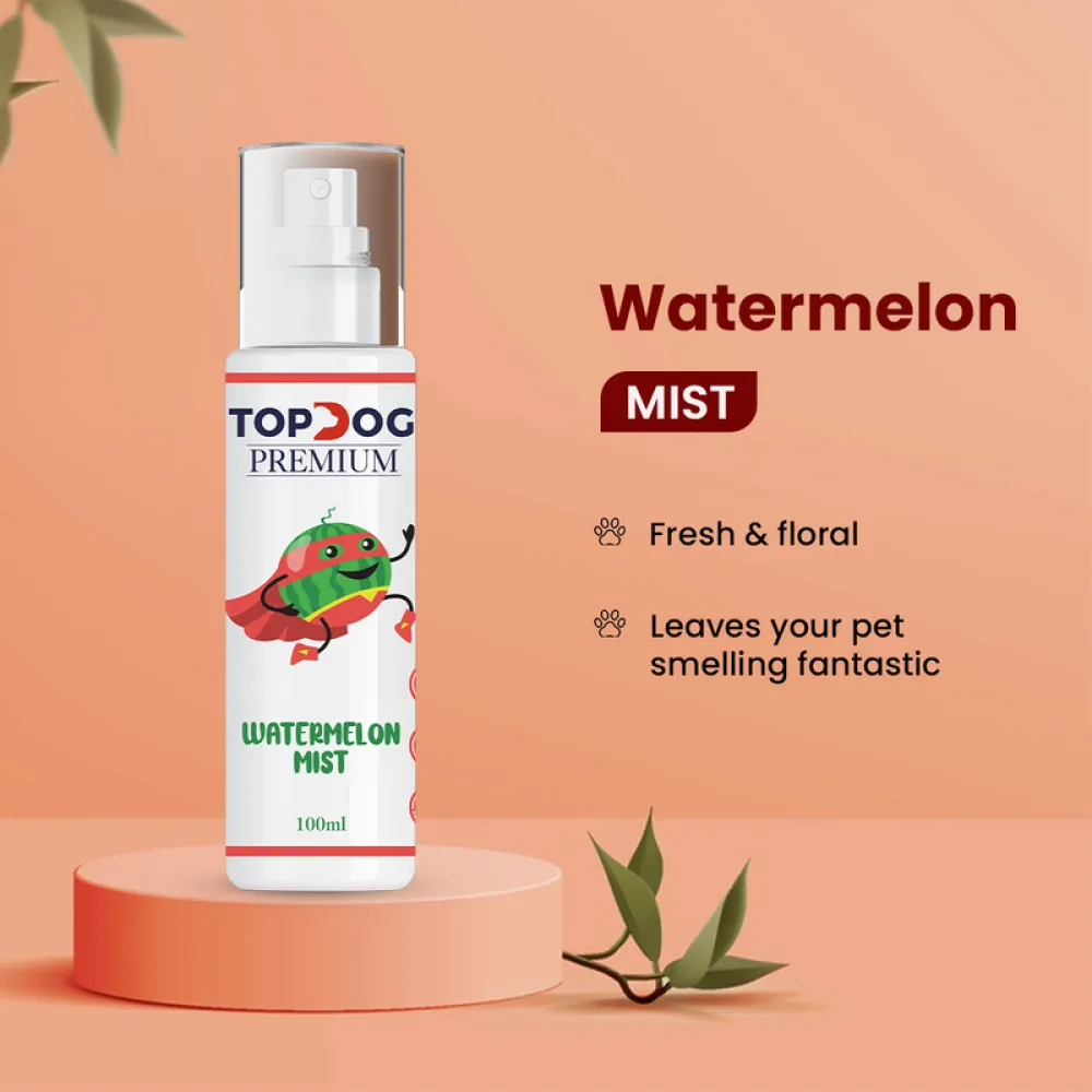 TopDog Premium Watermelon Mist Spray for Dogs and Cats