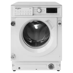 Whirlpool BIWDWG861485 8kg 1400 RPM Integrated Washer Dryer - White