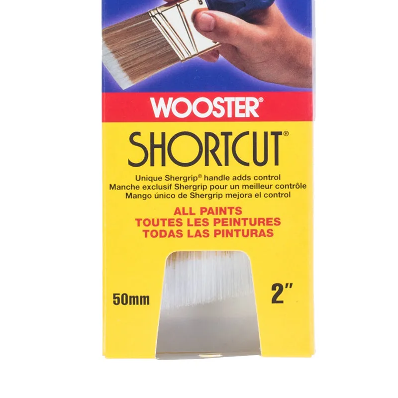 WOOSTER Shortcut Synthetic Angle Sash Brush 50mm