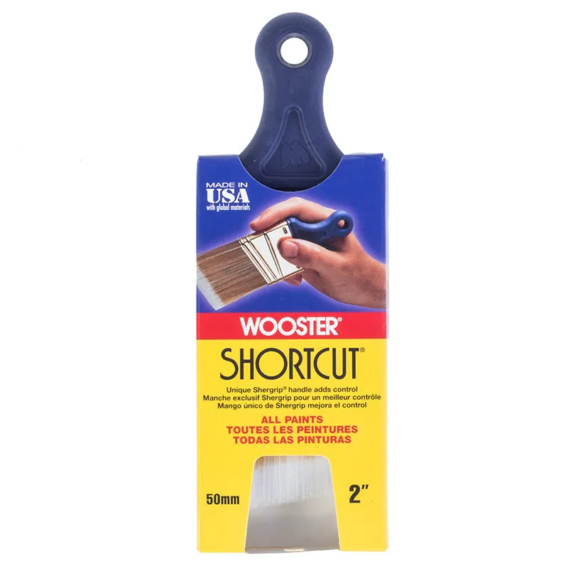 WOOSTER Shortcut Synthetic Angle Sash Brush 50mm